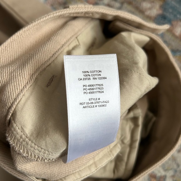 Aritzia TNA 100% Cotton Chino Pant - Picture 7 of 7